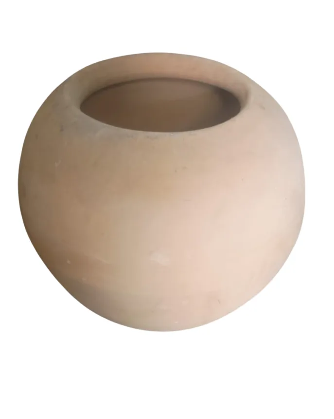 Maceta de barro (Esfera) (50x35)